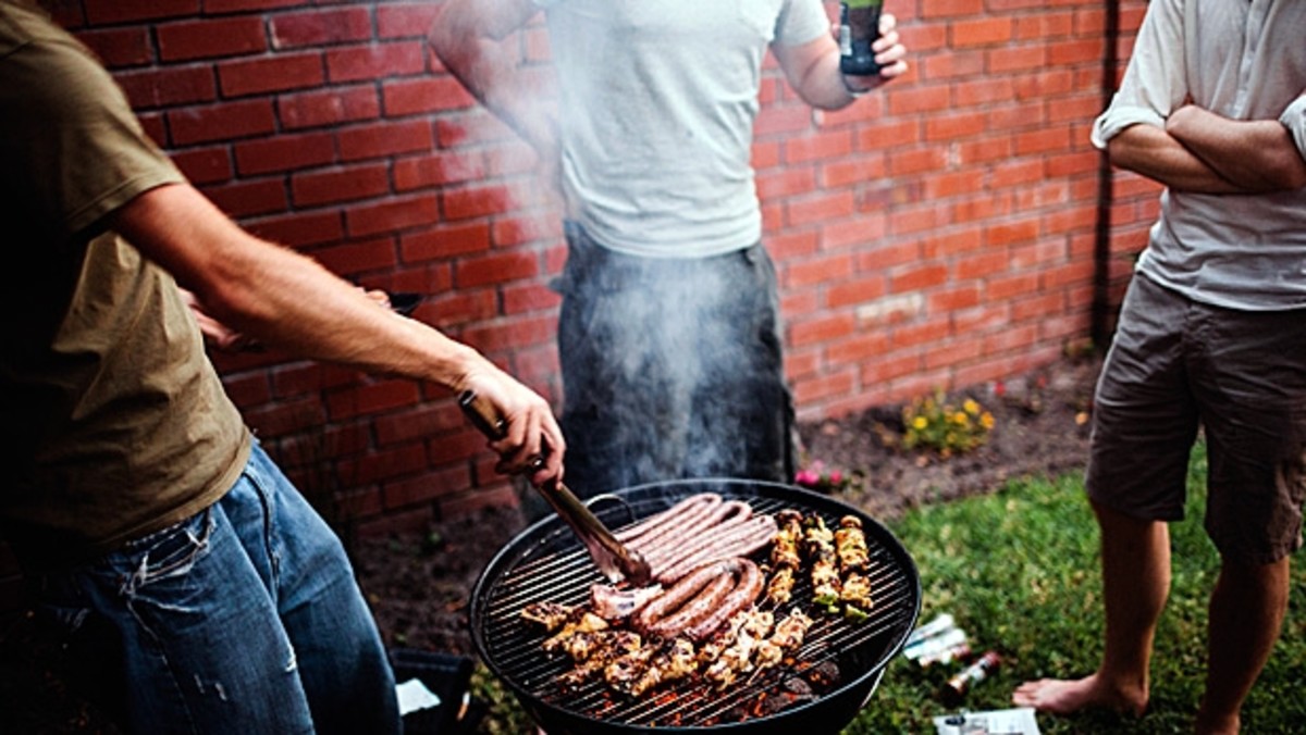 Grill With Beer, Lower Cancer Risk Men's Journal