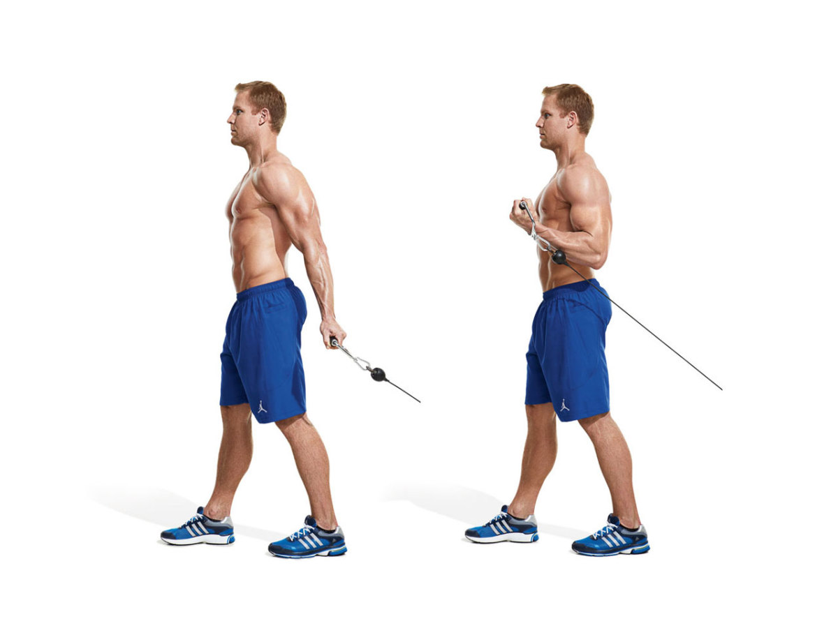 Cable discount arm workouts