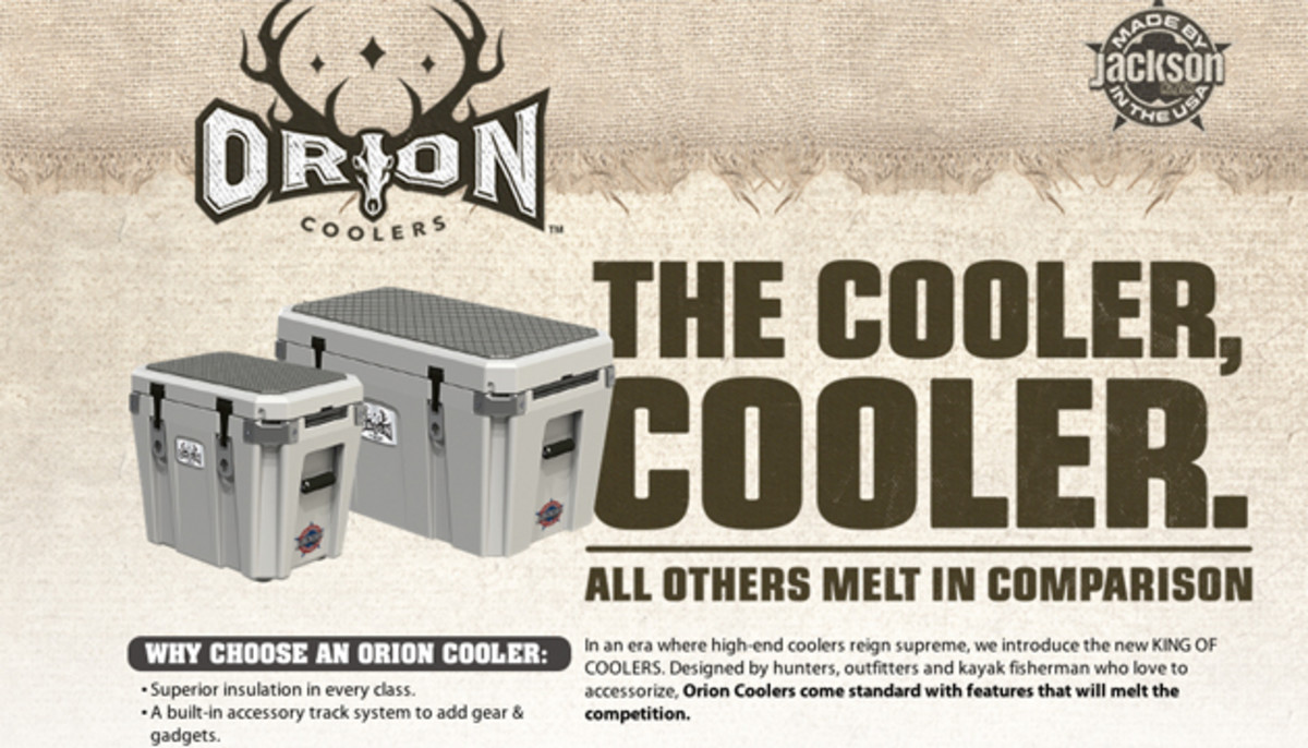 Jackson Kayak Launches Orion Coolers Coolers come fully featured