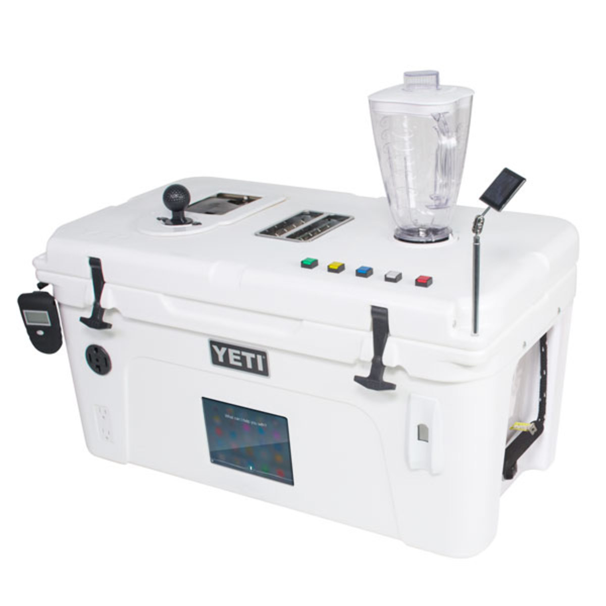 New Yeti Cooler Comes With Builtin Blender Plus a solar panel, iPad