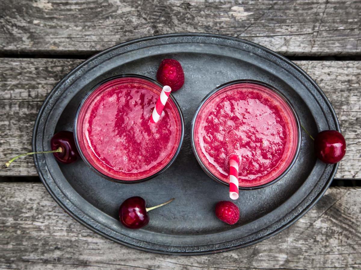 Recipe How to Make Very Cherry Protein Shake Men's Journal