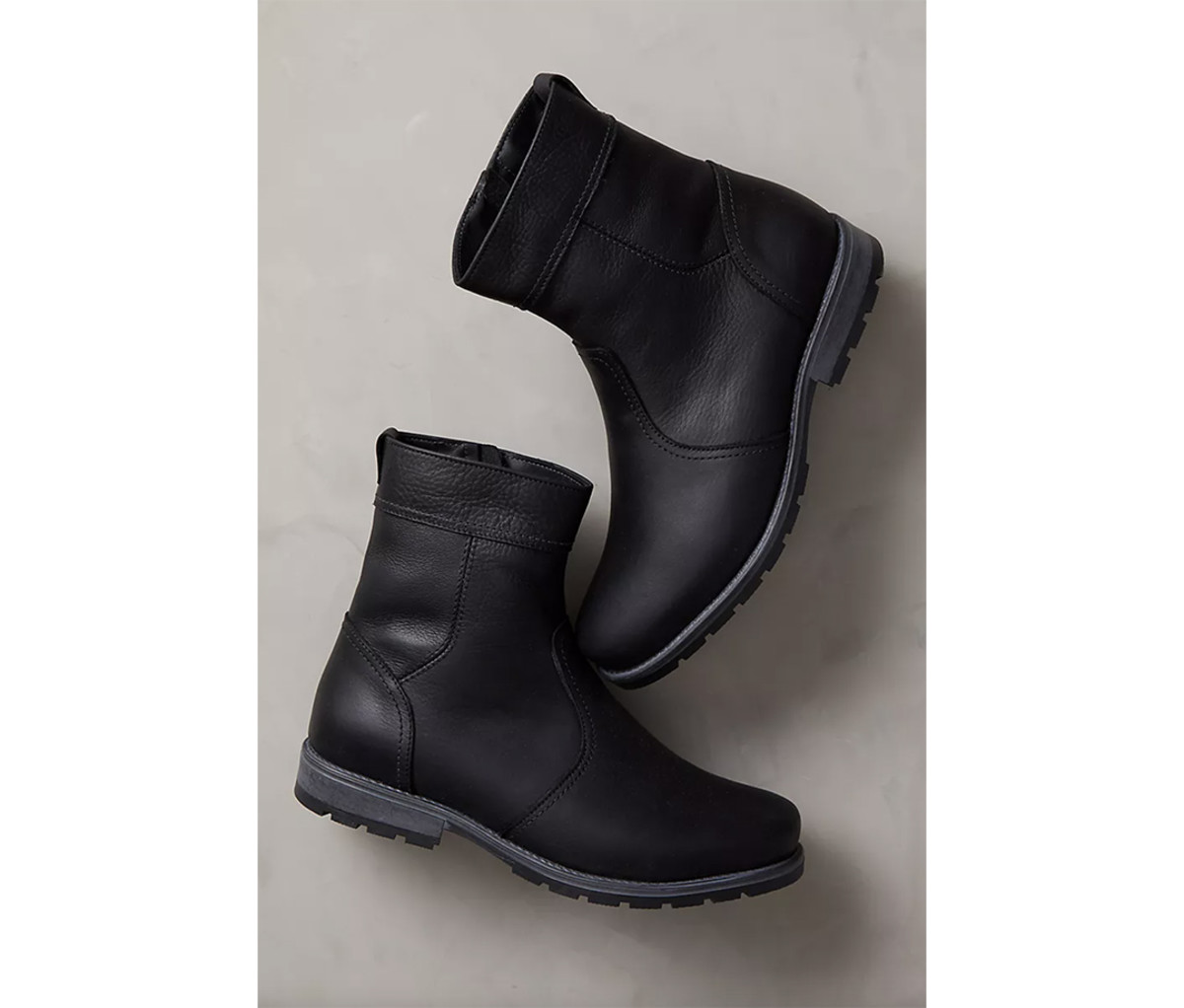 Jakob Shearling-Lined Waterproof Leather Boots