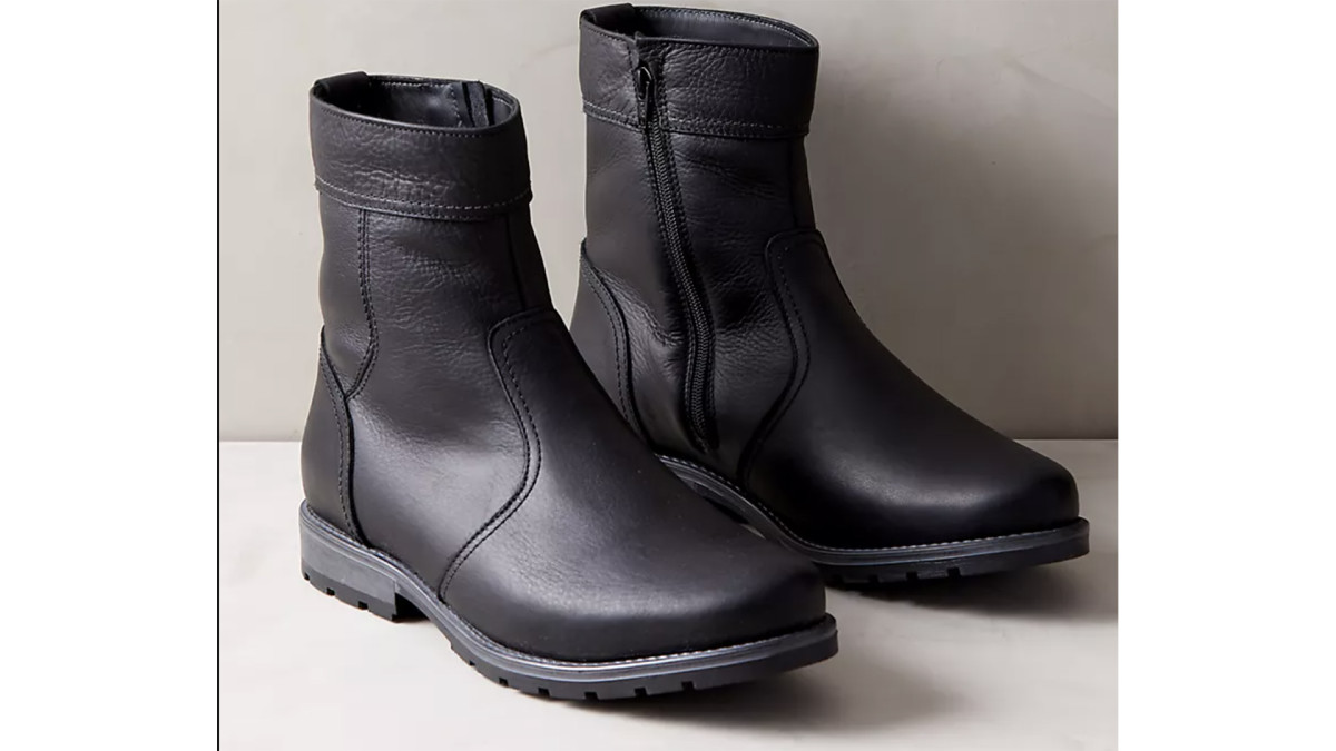 Jakob Shearling-Lined Waterproof Leather Boots