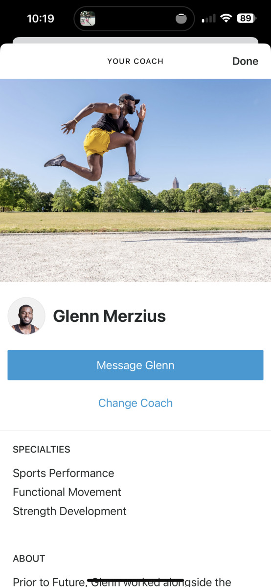 Future Review: A Modern-Day Personal Training App - Men's Journal