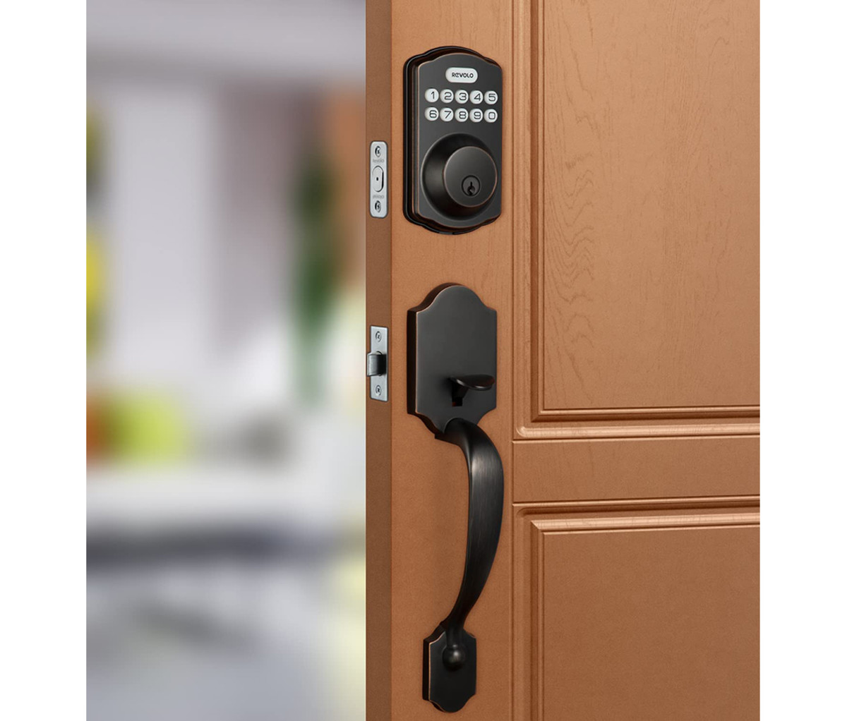 Secure Your Home With This Revolo Electronic Deadbolt Keypad at a 35