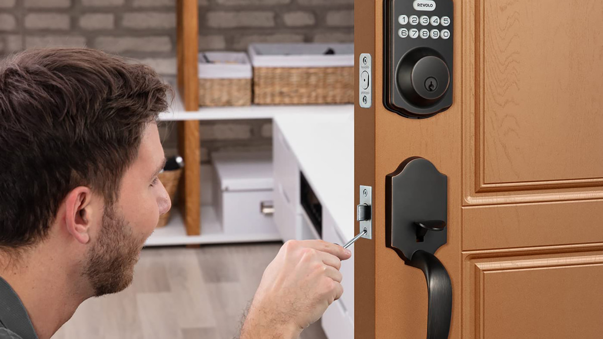 Secure Your Home With This Revolo Electronic Deadbolt Keypad at a 35