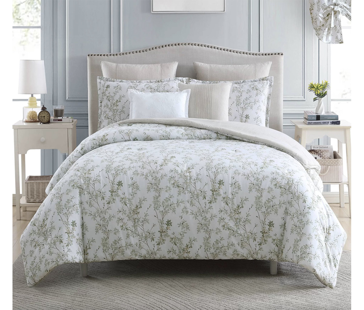 Save 65 on This Lindy 100 Cotton Comforter Set at Wayfair Today
