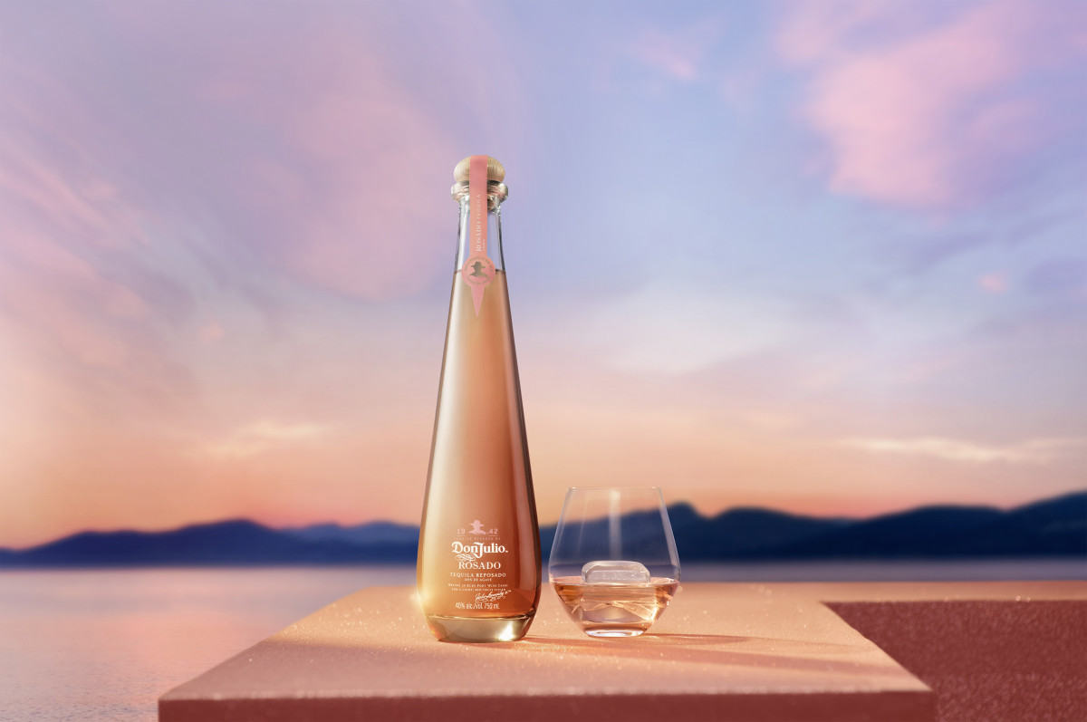 Tequila reposado agave vol liter