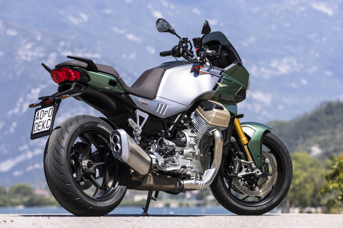 Moto Guzzi 2023 V100 Mandello S Roadster Review Men s Journal