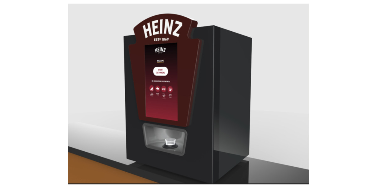 Kraft Heinz Launching Custom Sauce Dispenser Heinz Remix Men