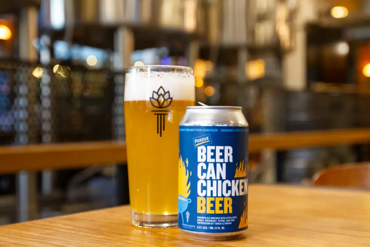 Perdue Launches Beer Can Chicken Beer for Grilling Season Men's Journal
