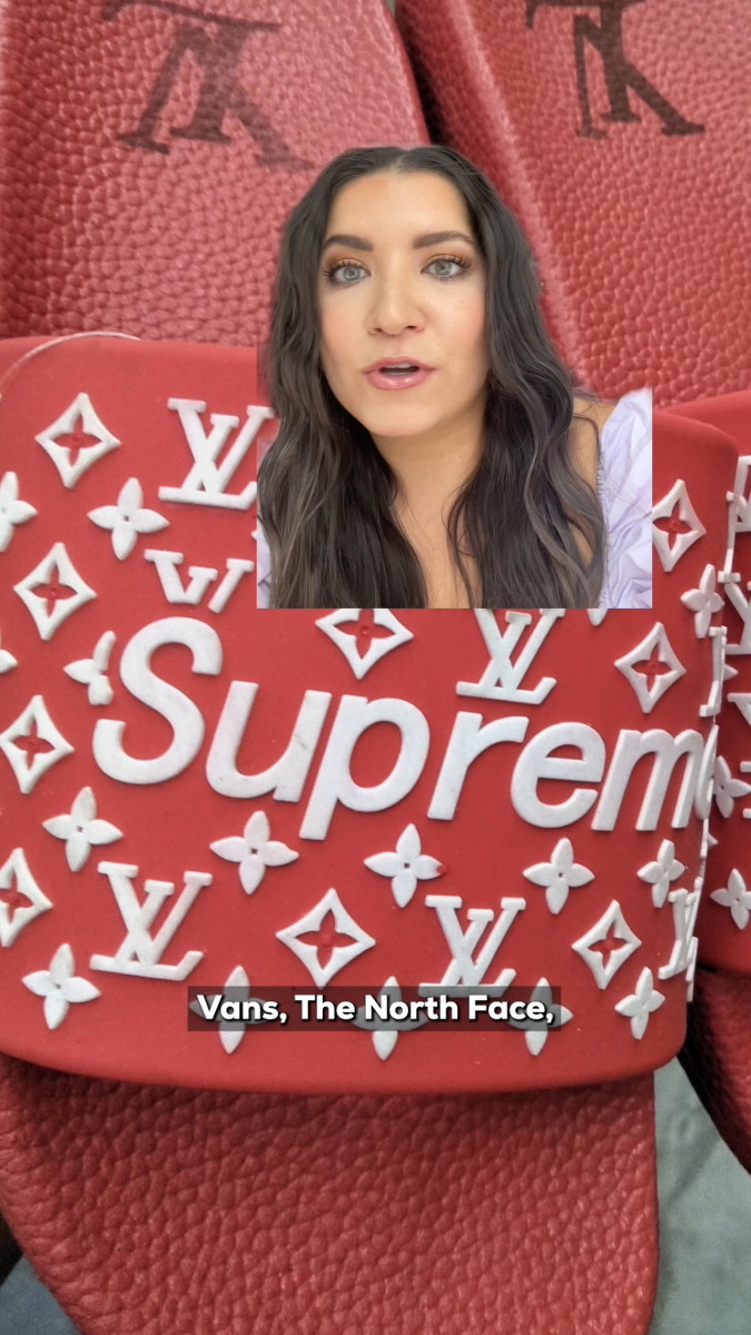 vuitton supreme north