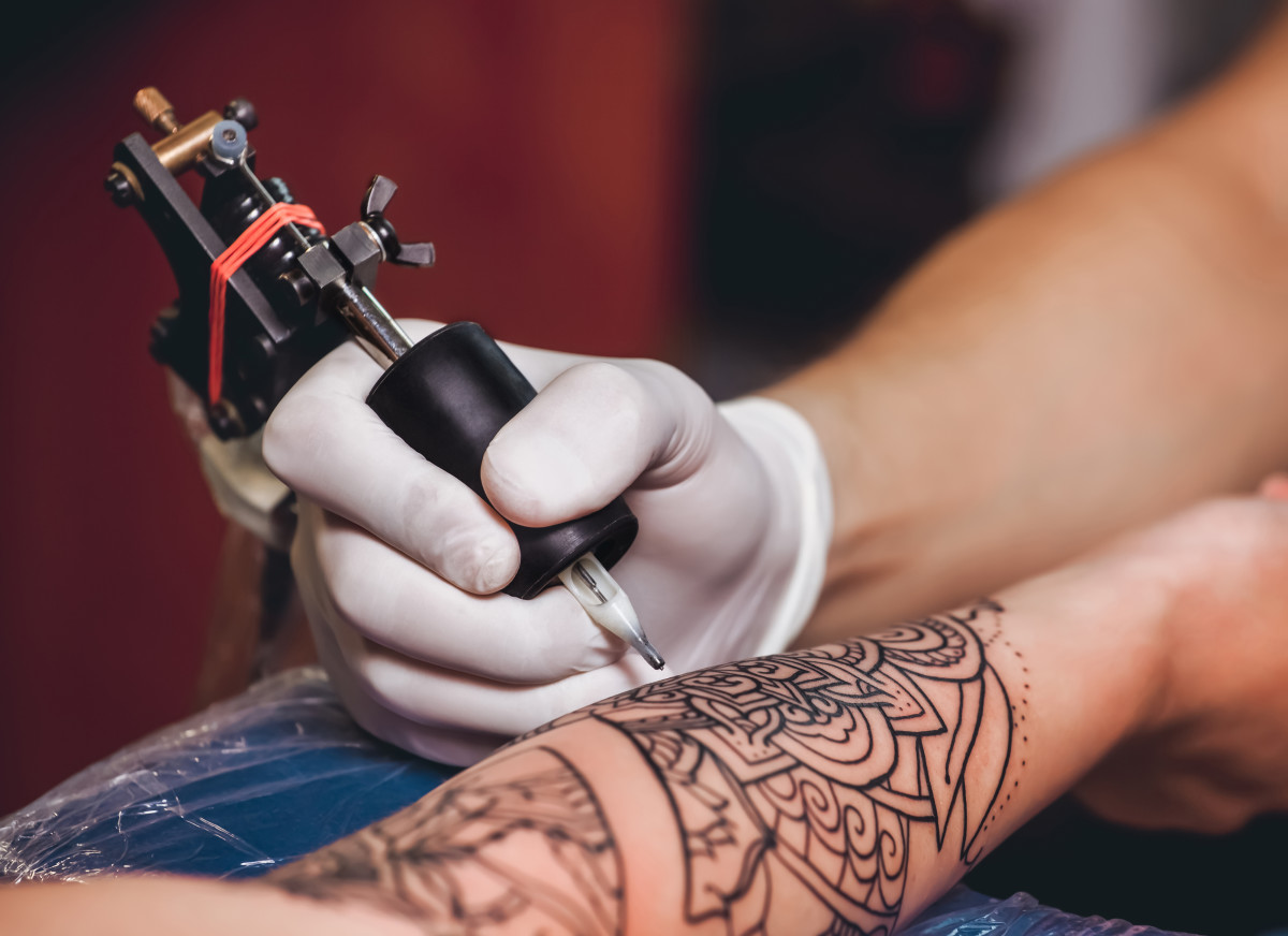 RJ - Rio de Janeiro - 01/10/2020 - Tattoo Week Rj 2020 - Tattoo Week Rio  2020, the largest tattoo event in Latin America, held at the SulAmerica  Convention Center, in downtown
