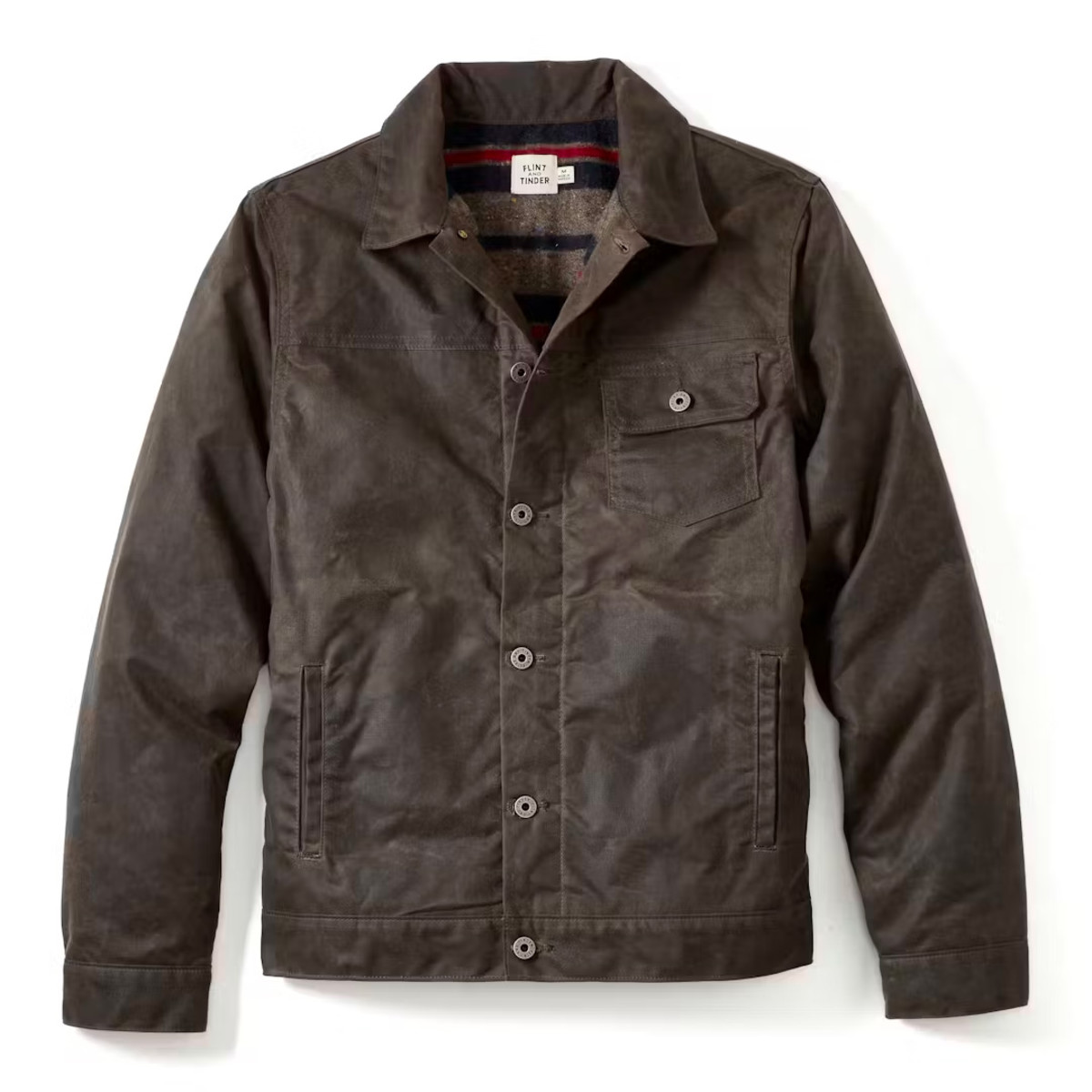 Flint and Tinder’s WoolLined Waxed Jacket Is Now Just 232 Men's Journal