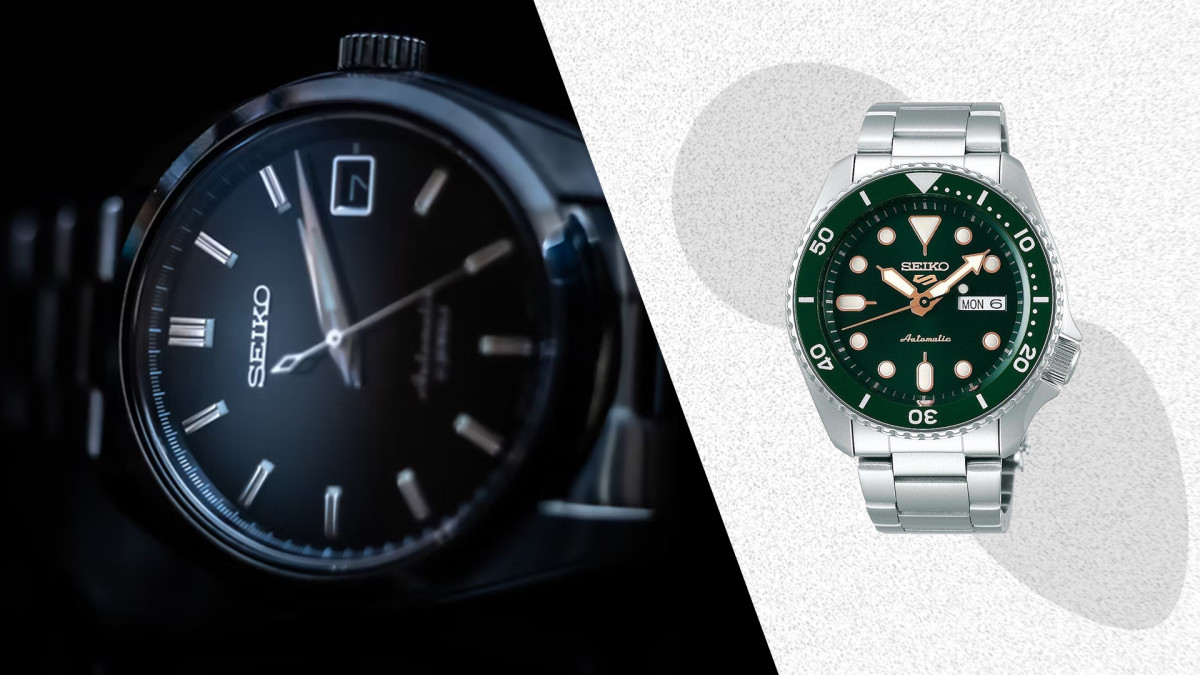 The Seiko 5 Sports Watch Is 125 Off at Amazon Men s Journal