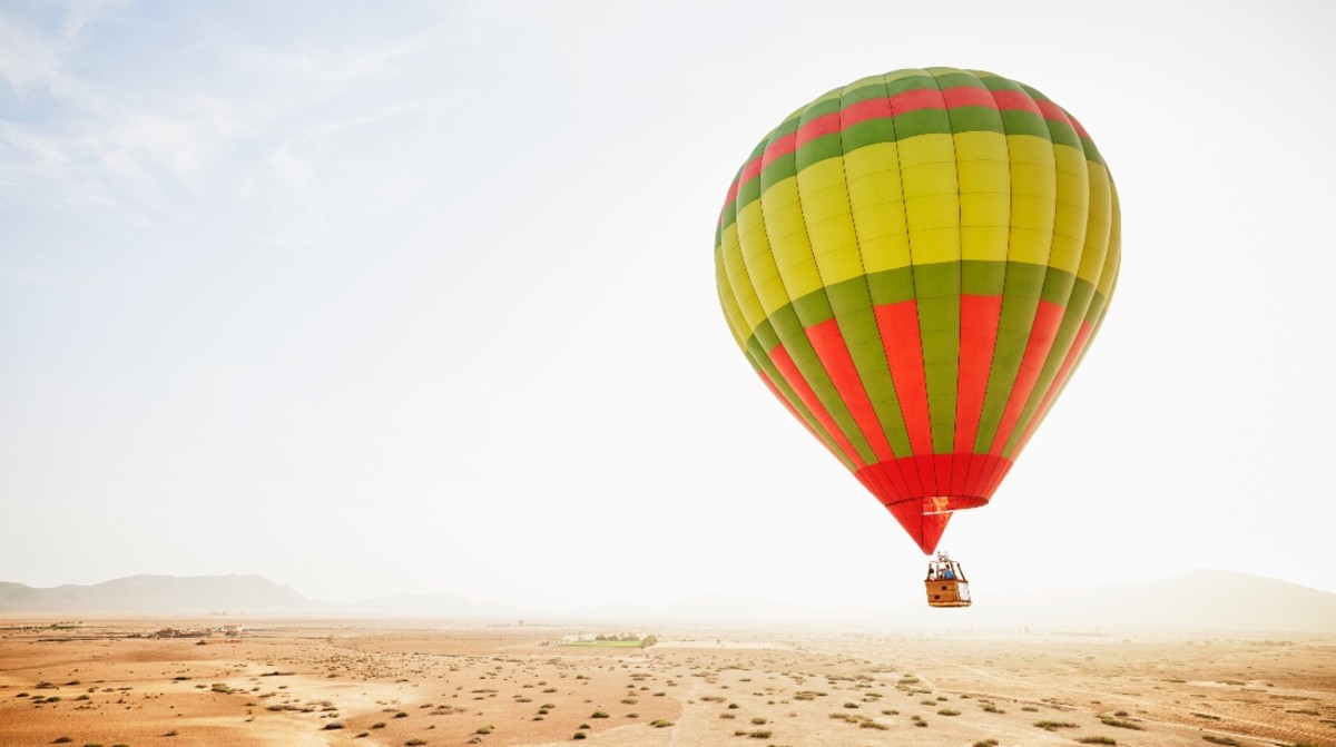Hot shop air balloon