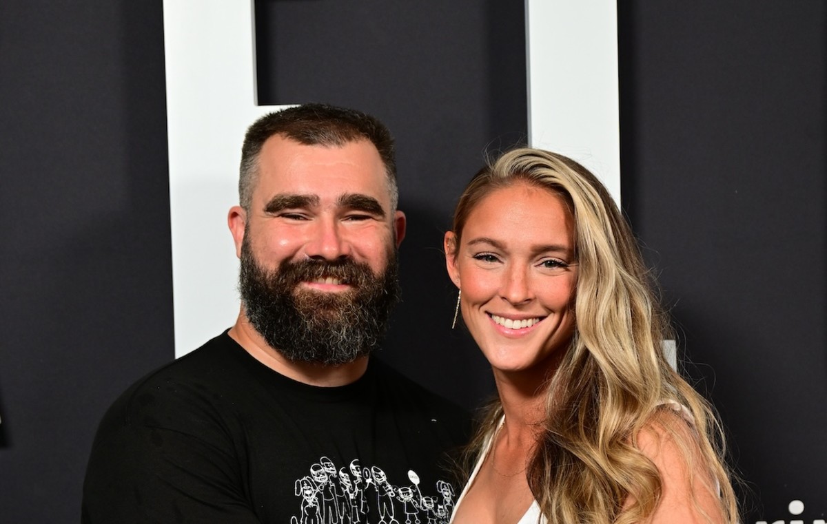 Jason and Kylie Kelce