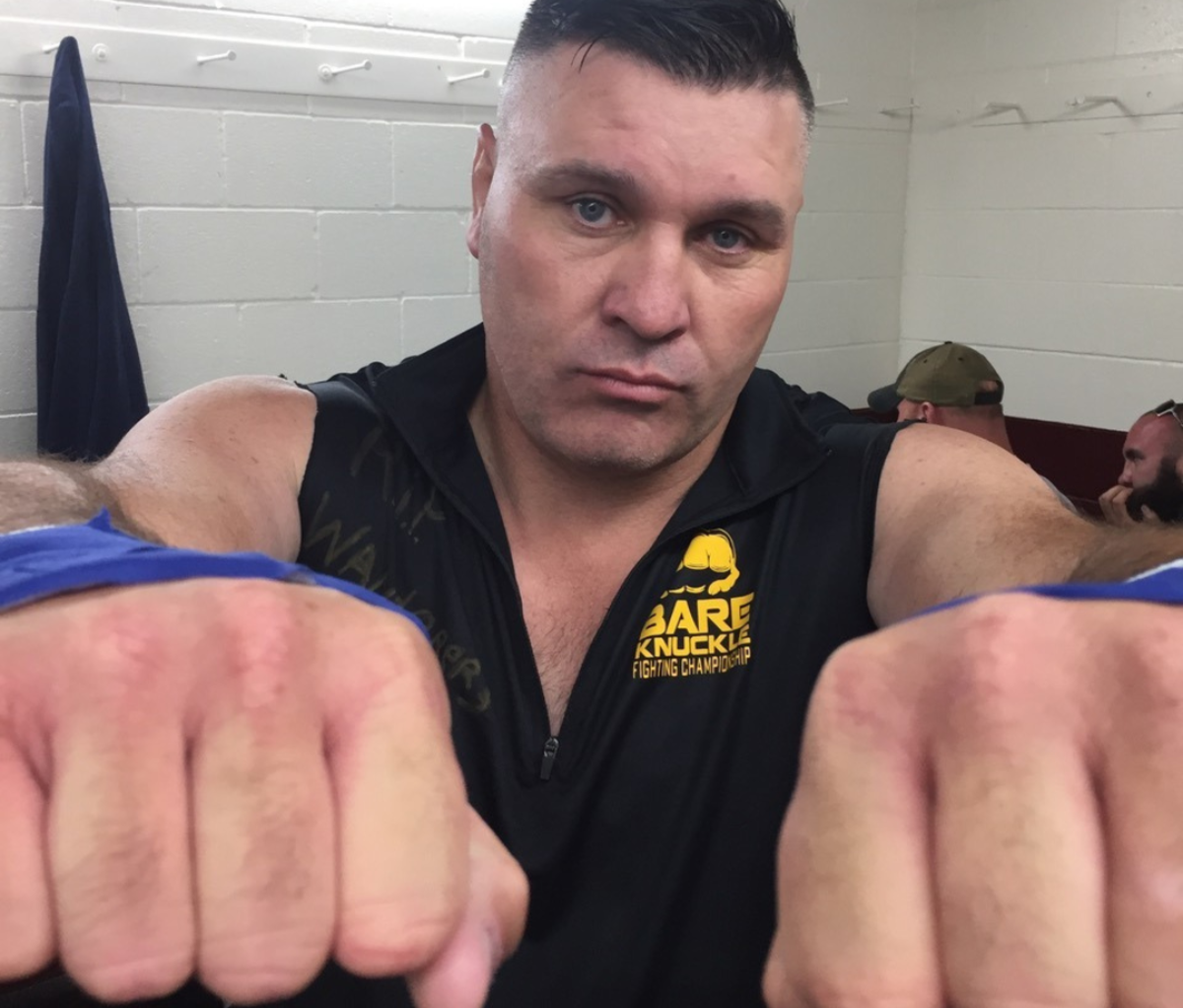 Bobby Gunn and his fists