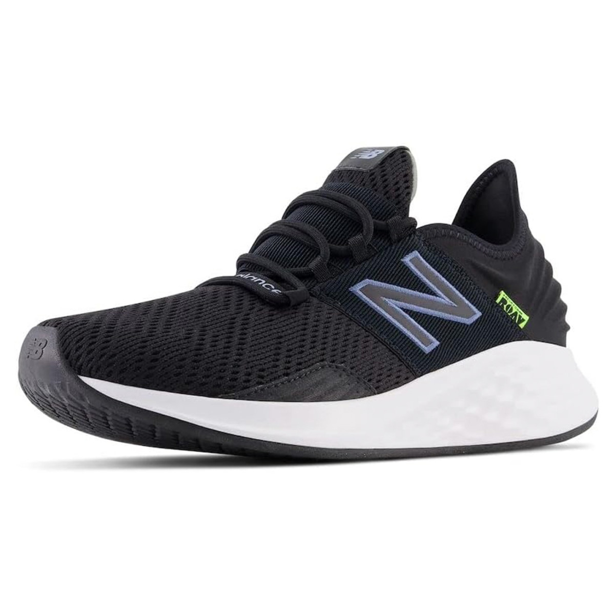 The New Balance Fresh Foam Roav V1 Classic Sneakers in Black/White are on sale right now at Amazon
