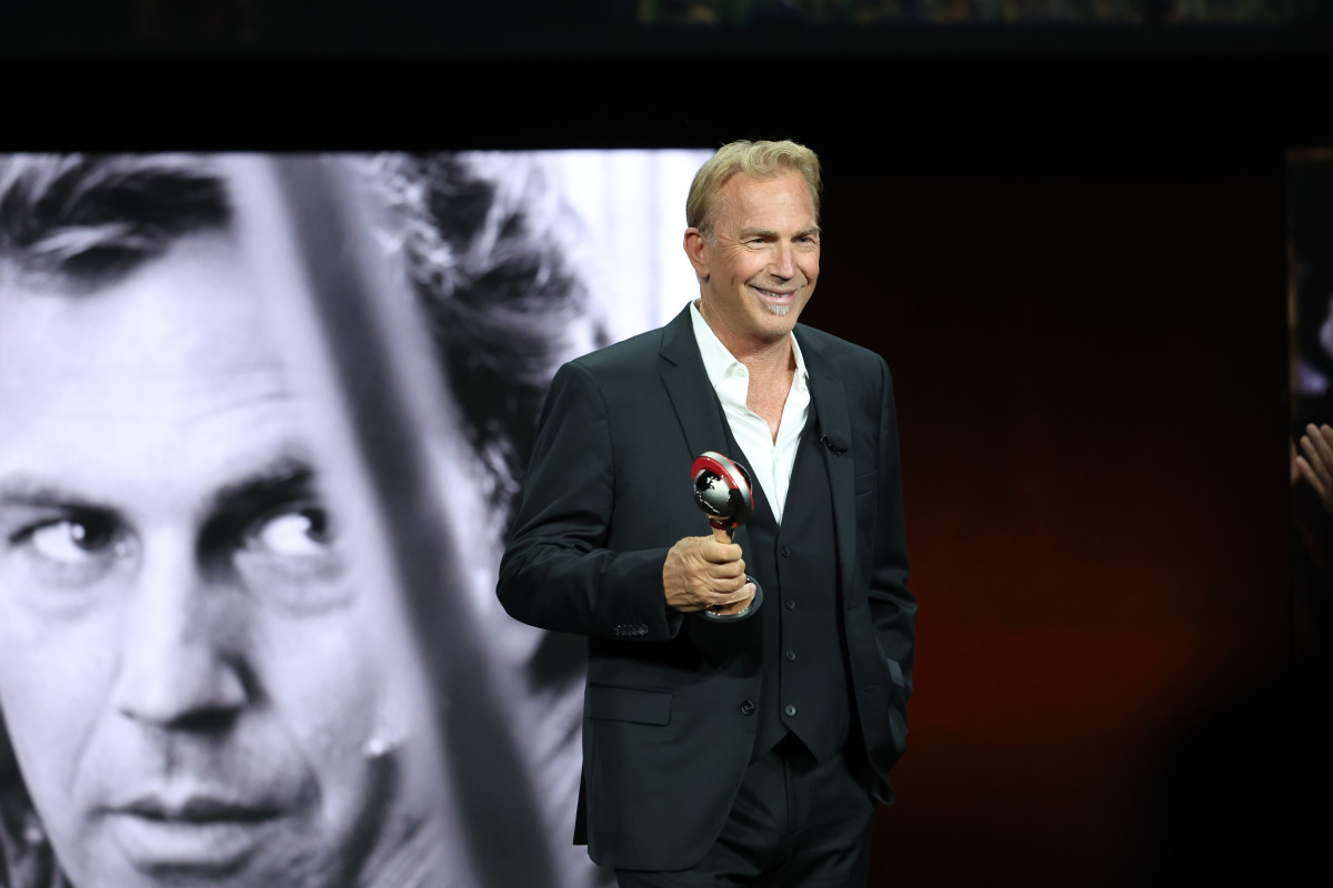 LAS VEGAS, NEVADA - APRIL 09: Writer/director/producer Kevin Costner of "Horizon: An American Saga" attends the 2024 WonderCon's Warner Bros. "The Big Picture" Presentation at Caesars Palace on April 09, 2024 in Las Vegas, Nevada. (Photo by Stewart Cook/Getty Images for Warner Bros.)