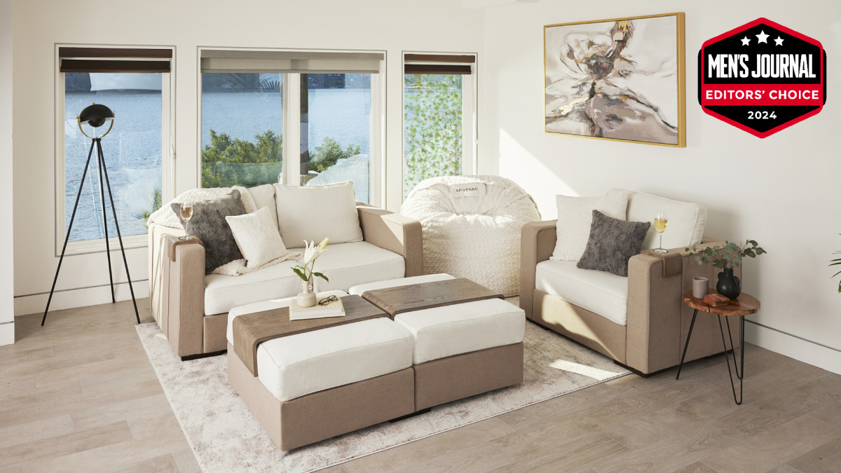 Lovesac Sactional Couch With StealthTech Speakers, Tested and Reviewed Men's Journal