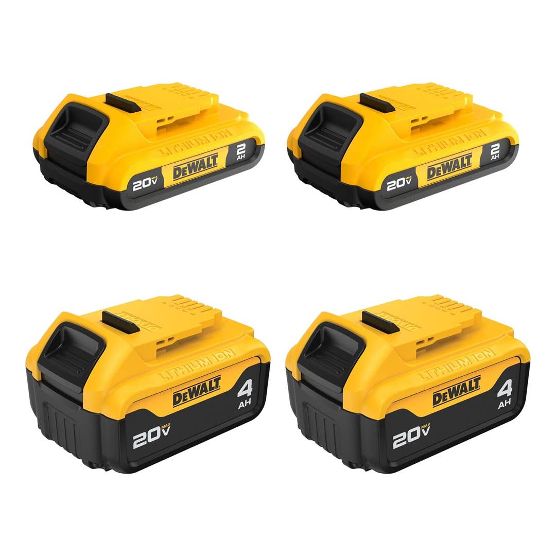 DeWalt s 20V Battery 4 Pack Is Over 200 Off For Prime Day Men s Journal Dewalt s 20v battery 4 pack is over 200 off for prime day men s journal