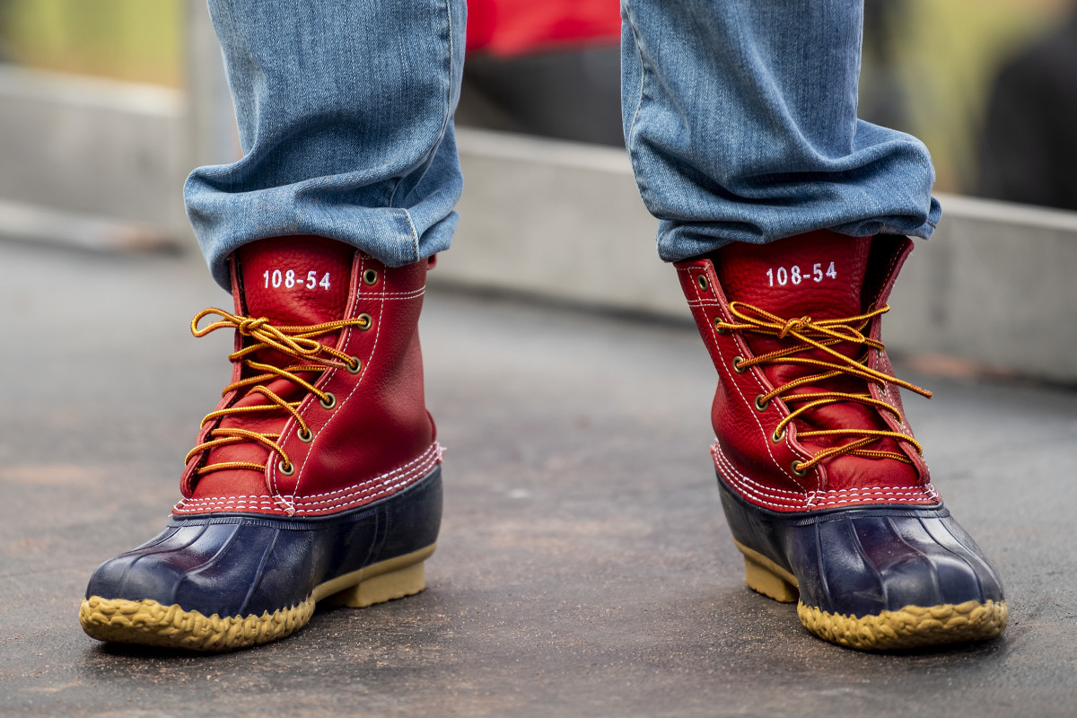 Red ll bean boots deals