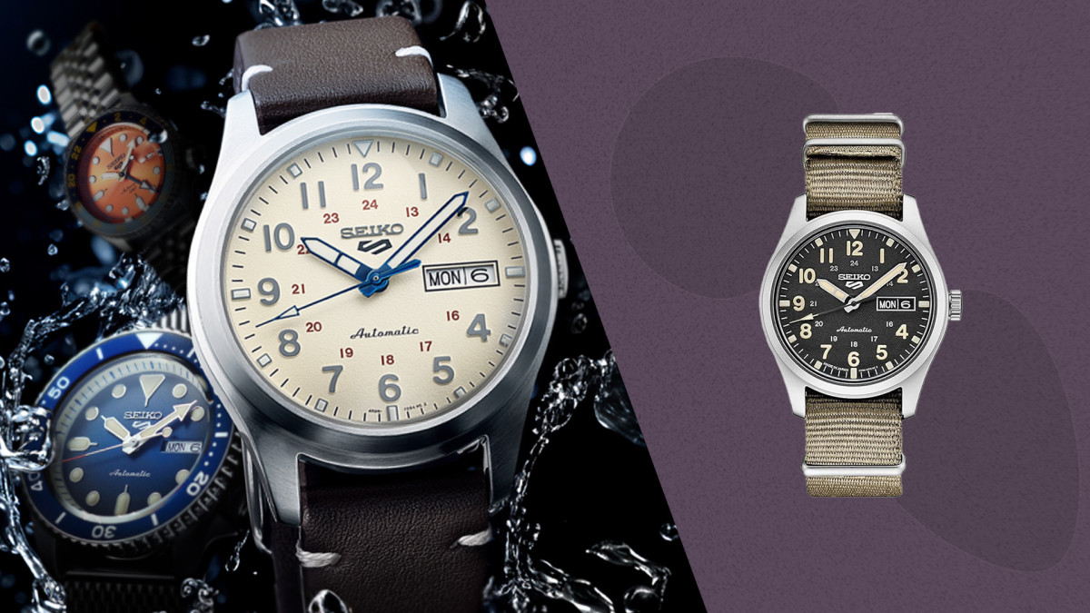 The Seiko SRPG35 5 Sports Field Watch Is 85 Off Right Now Men s Journal