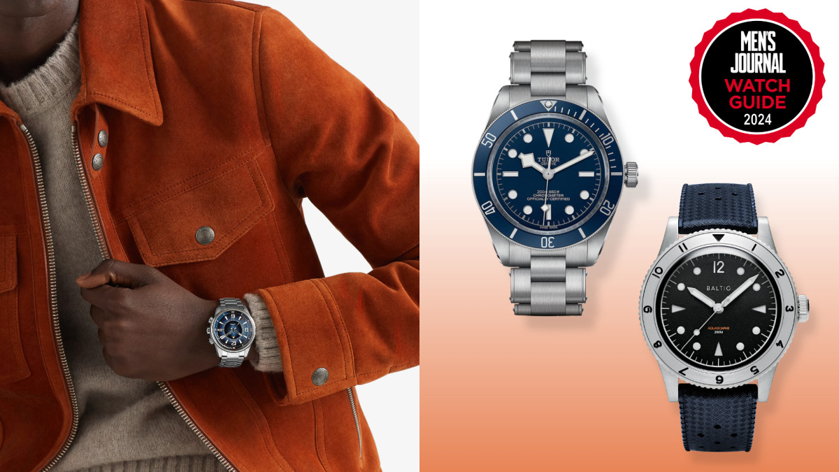 Men's diver style watches deals