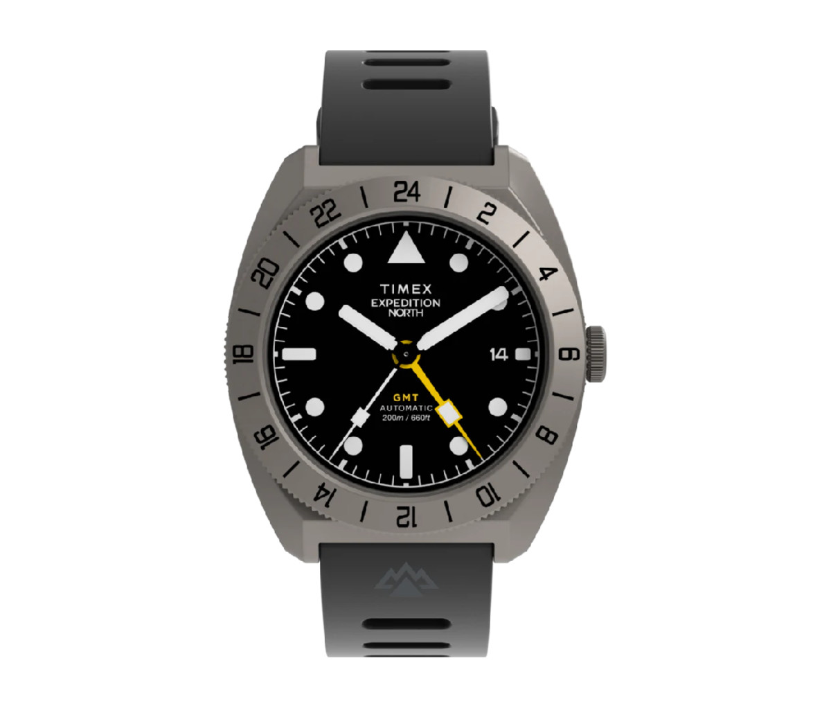 Timex s Expedition North GMT Titanium Automatic Watch Is a Tough and Functional Beauty Men s Journal