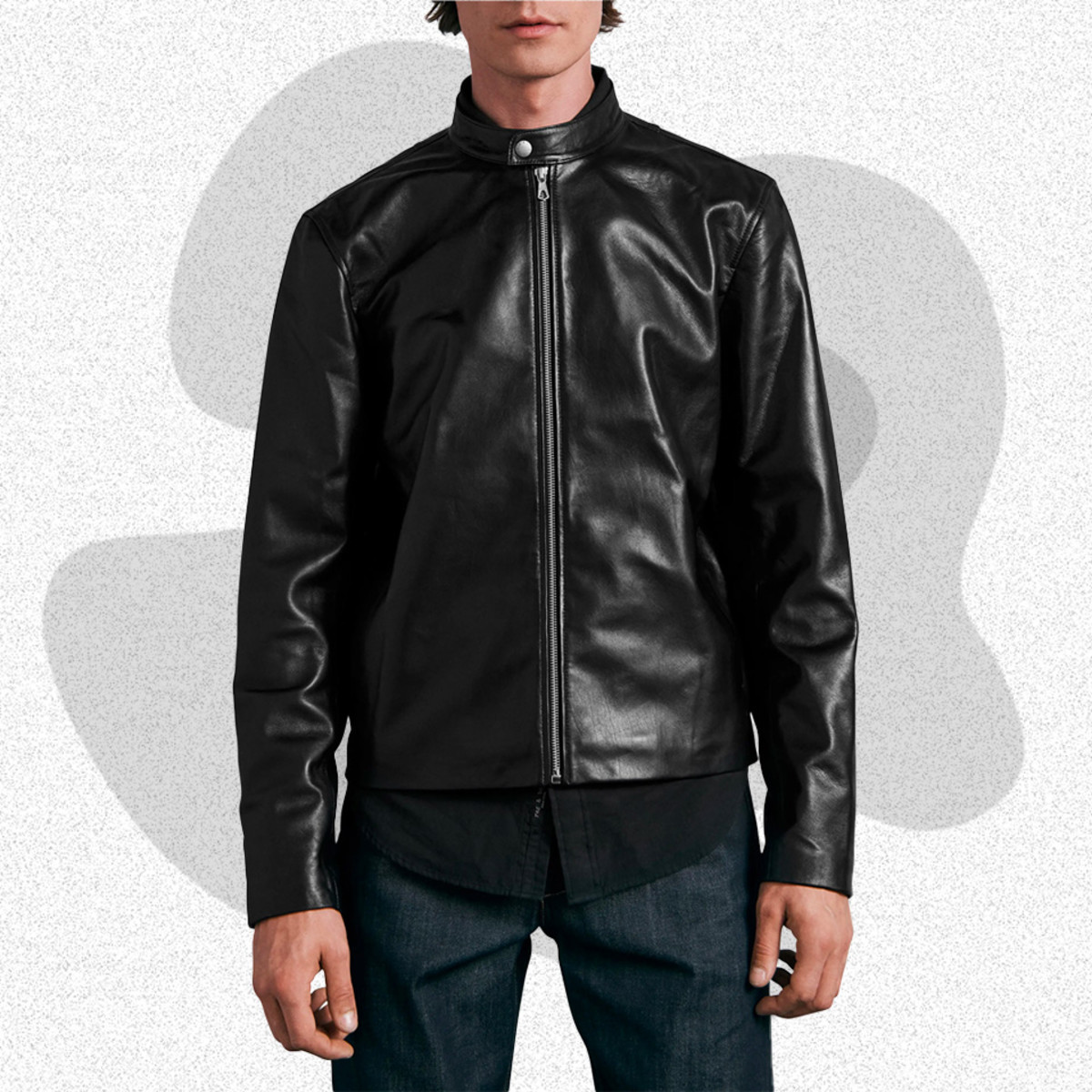 Men's Designer Leather Jackets & Mid-Layer Pieces