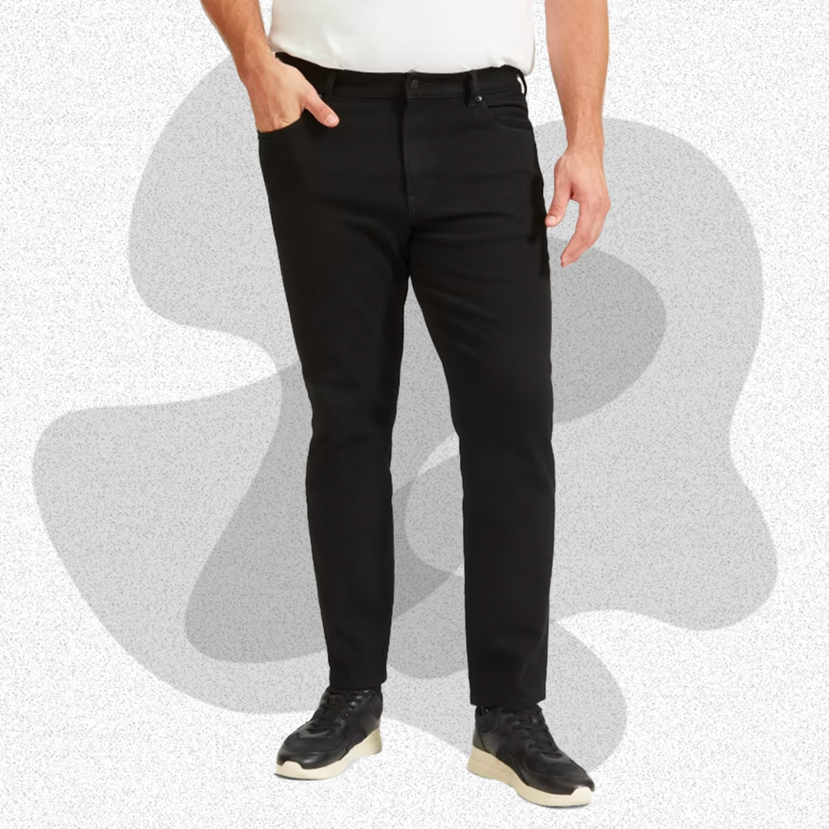 Men's Stretchy Slim Fit Straight Pants