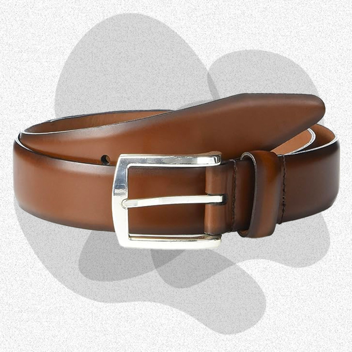 Old Navy Men's Brown Faux-Leather Belt - Brown - Size XL