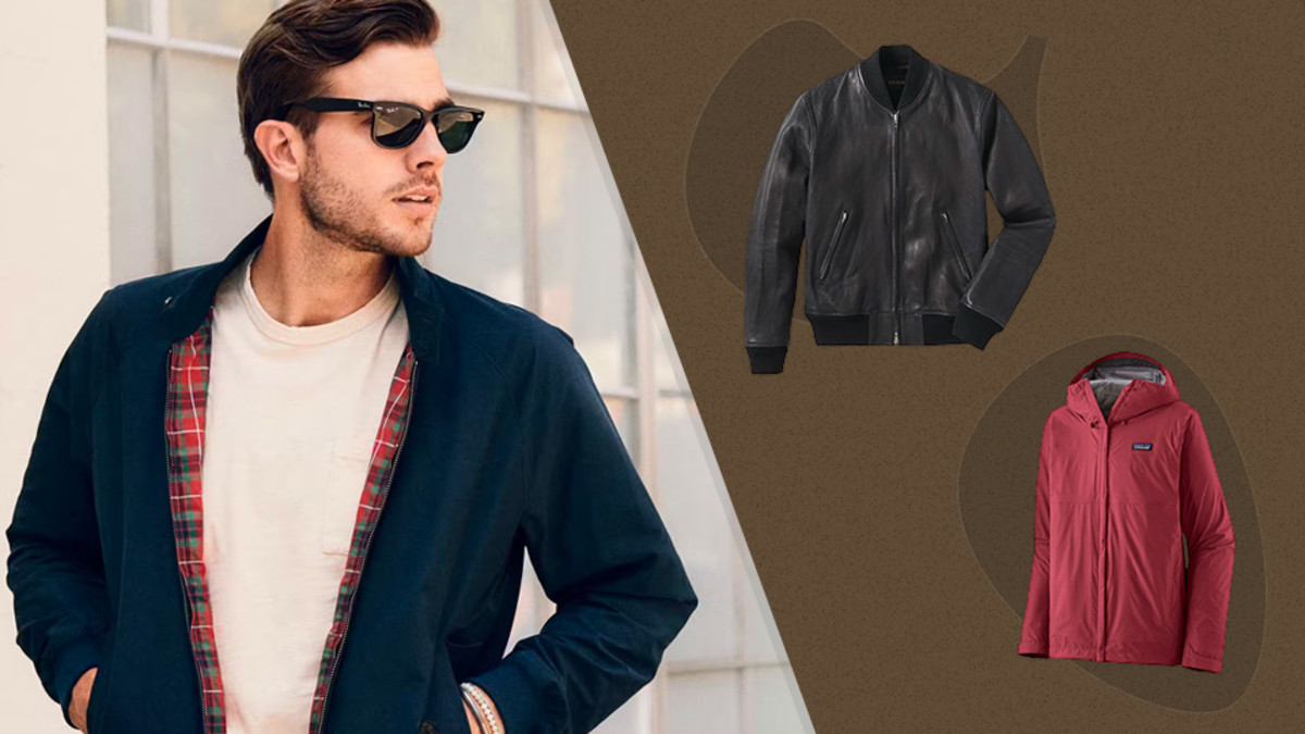 Reversible Leather Nylon Jacket - Men - Ready-to-Wear