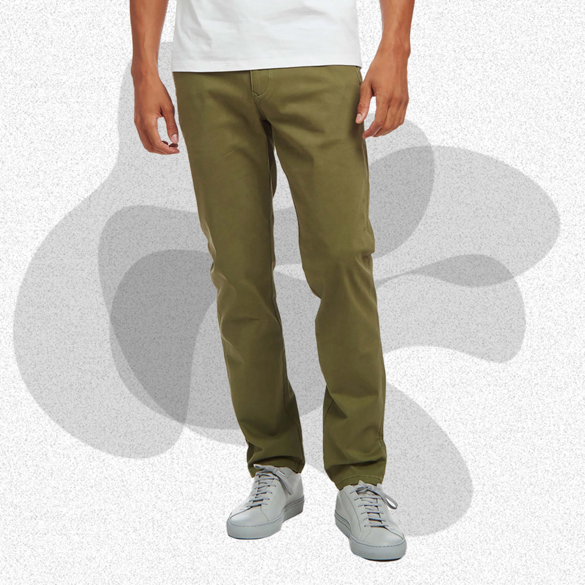 Brown Pants And T-shirt. White Shoes And Bicolor Bag. Stock Photo, Picture  and Royalty Free Image. Image 57793722.