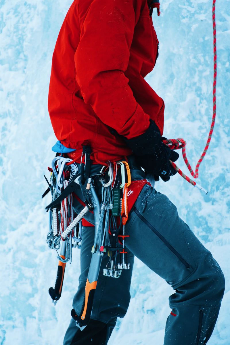 Mountain shop climbing gear