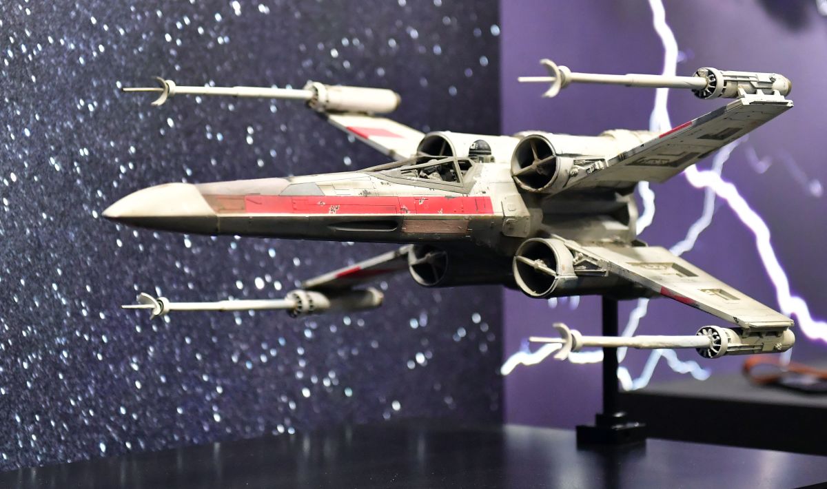 Star Wars X wing Prop Thought Lost Since 1978 Sets Record at