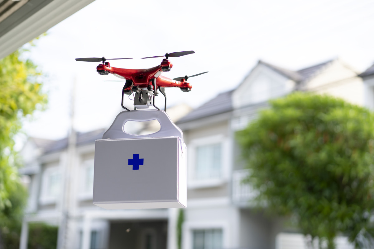 Amazon Introduces Drone Deliveries for Certain Pharmacy Drugs Men's