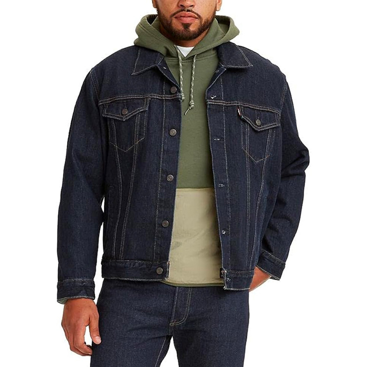 Men Sports Jacket Ripped Denim Jacket For Men Distressed Button Down Denim  Jacket Trucker Jean Jacket Cowboy Coat Streetwear Outwear,Black,M at Amazon  Men's Clothing store