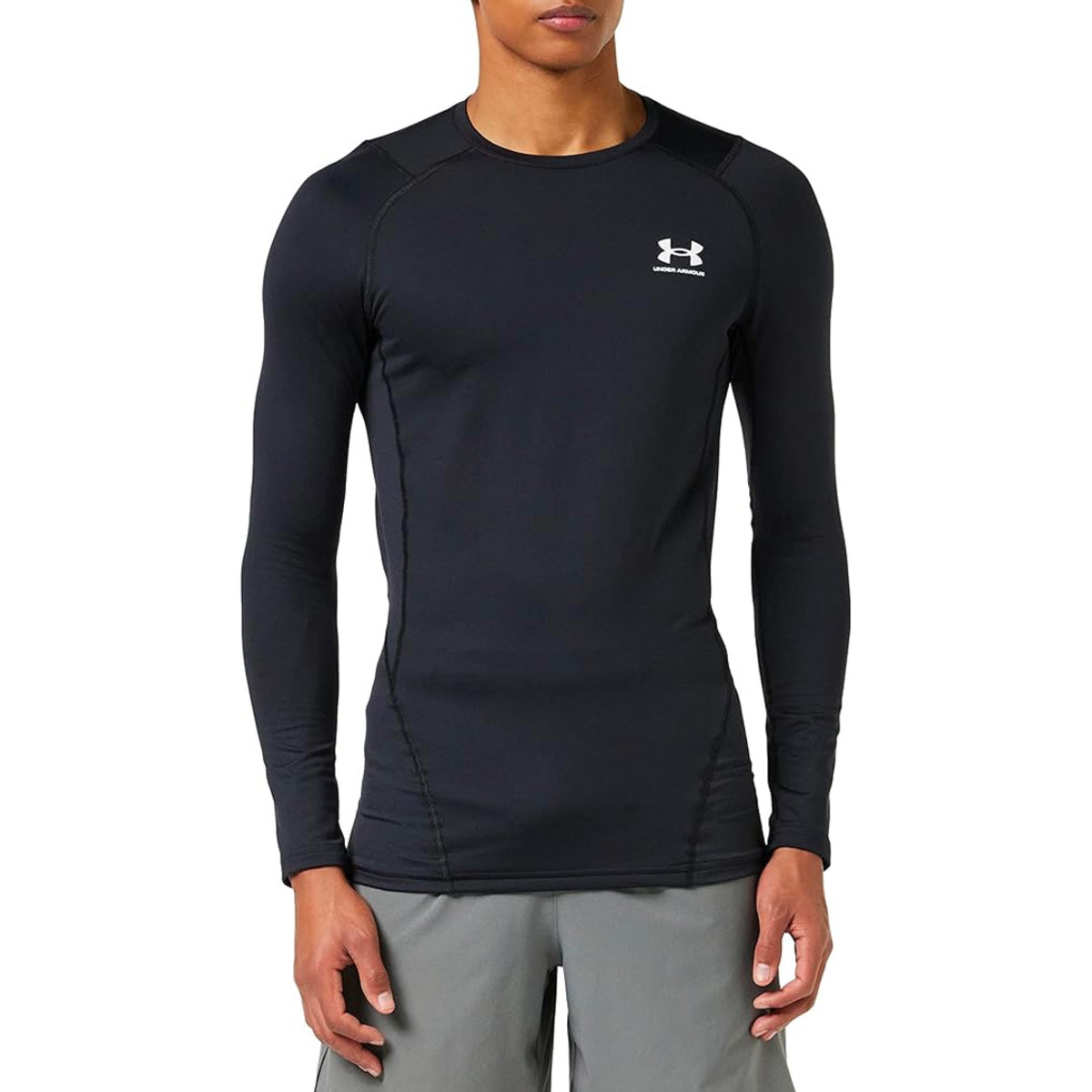 Under Armour, Tops, Under Armour Womens Coldgear Black Long Sleeve  Mockneck Base Layer