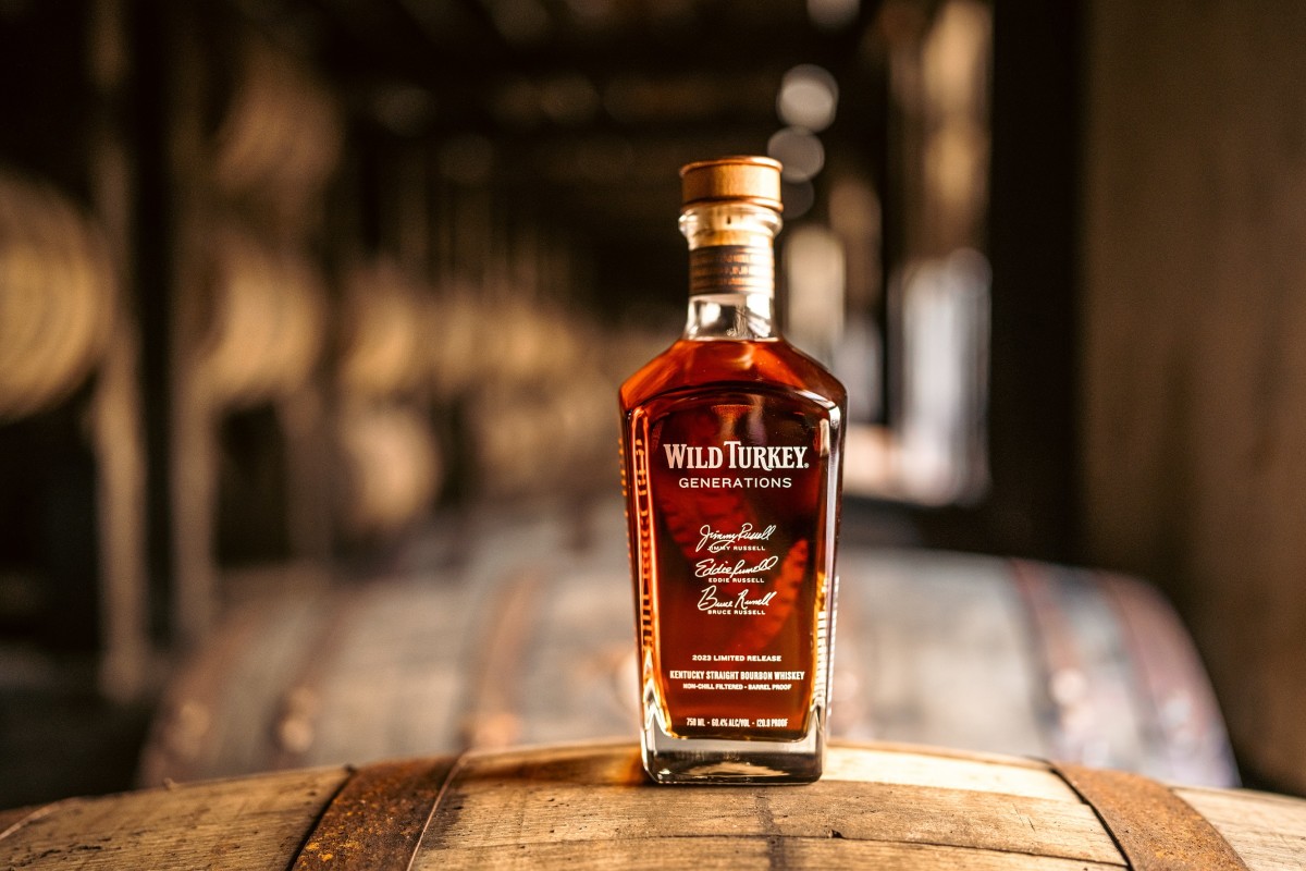 Wild Turkey Releases New Generations Blend, Its Strongest Bourbon Yet