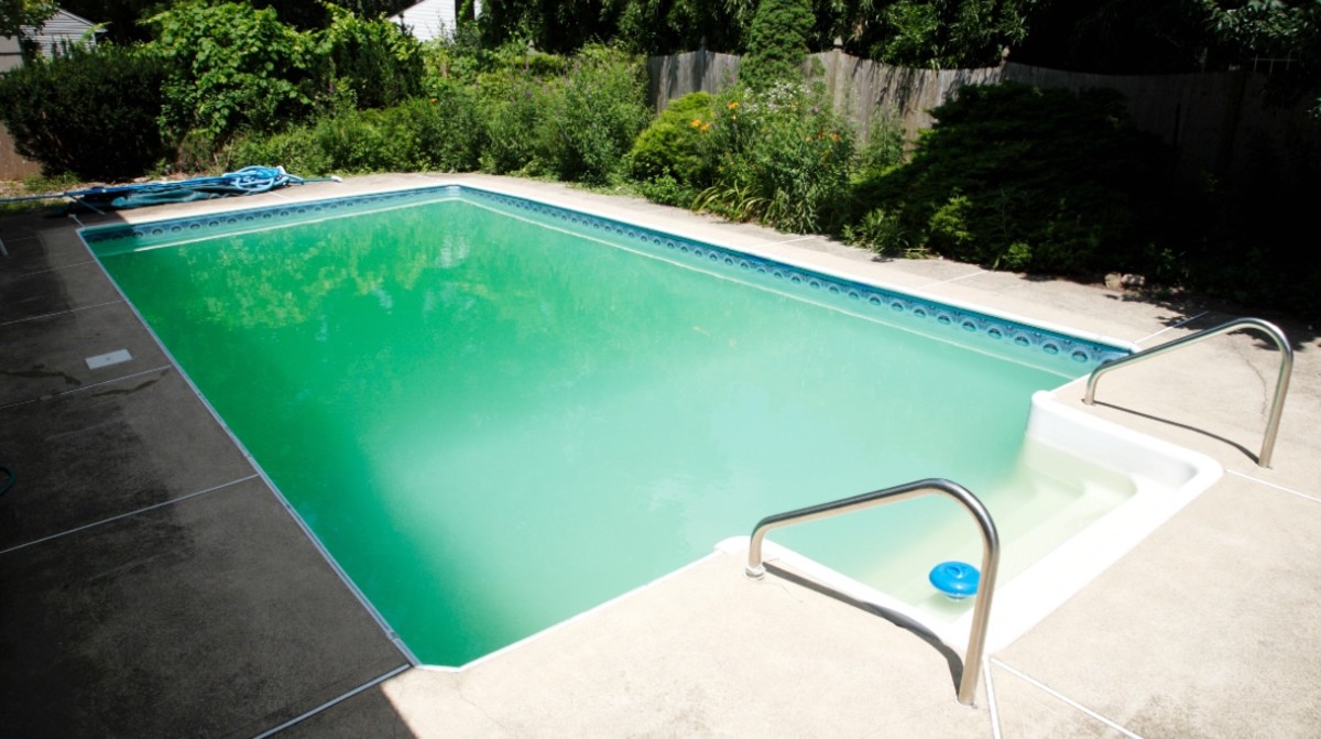 Swimming Pool Converted Into Man Cave in Real Estate Listing Men's