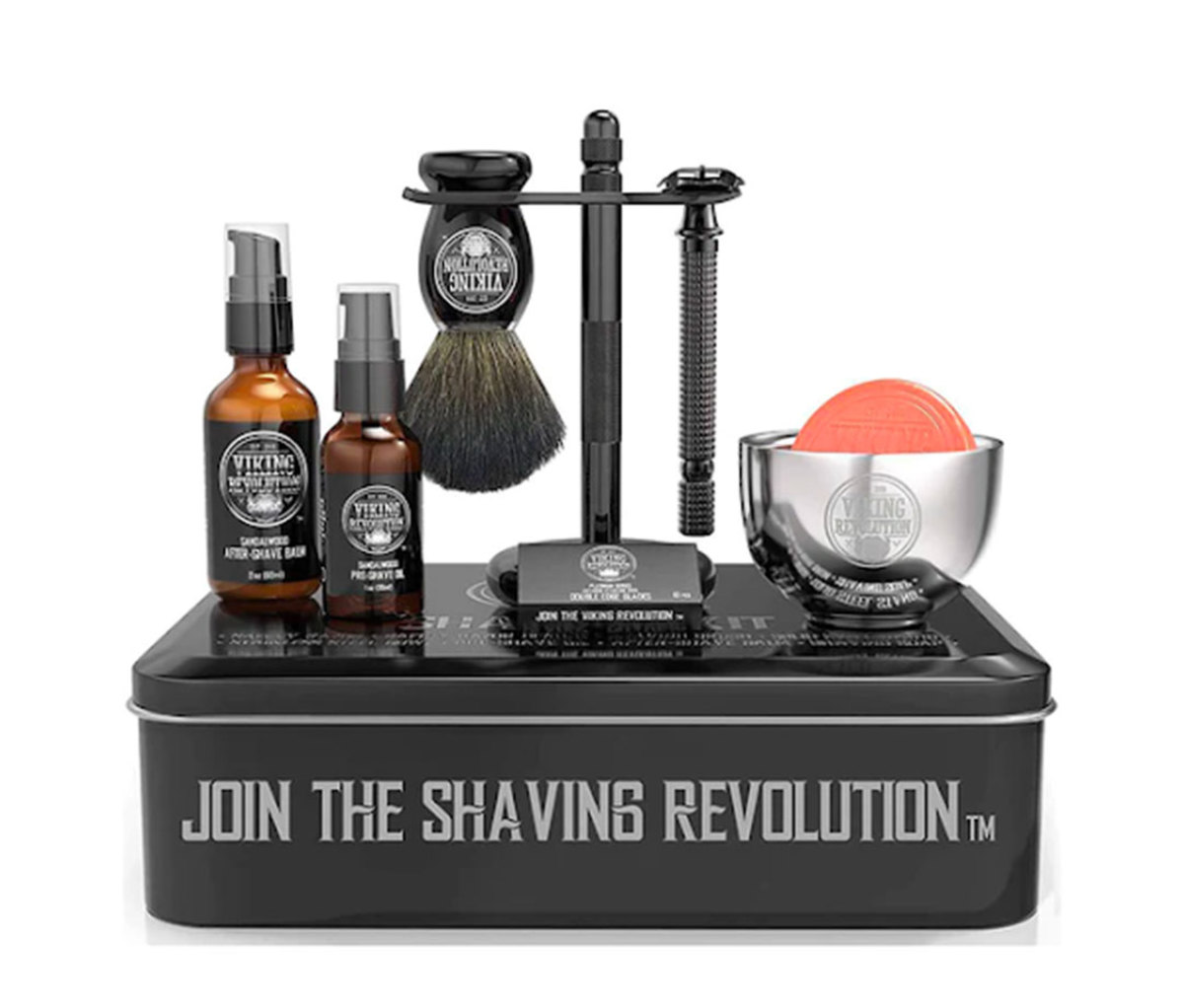 Viking Revolution Ultimate Beard Grooming Kit - Perfect Gift for Bearded  Gentlemen!