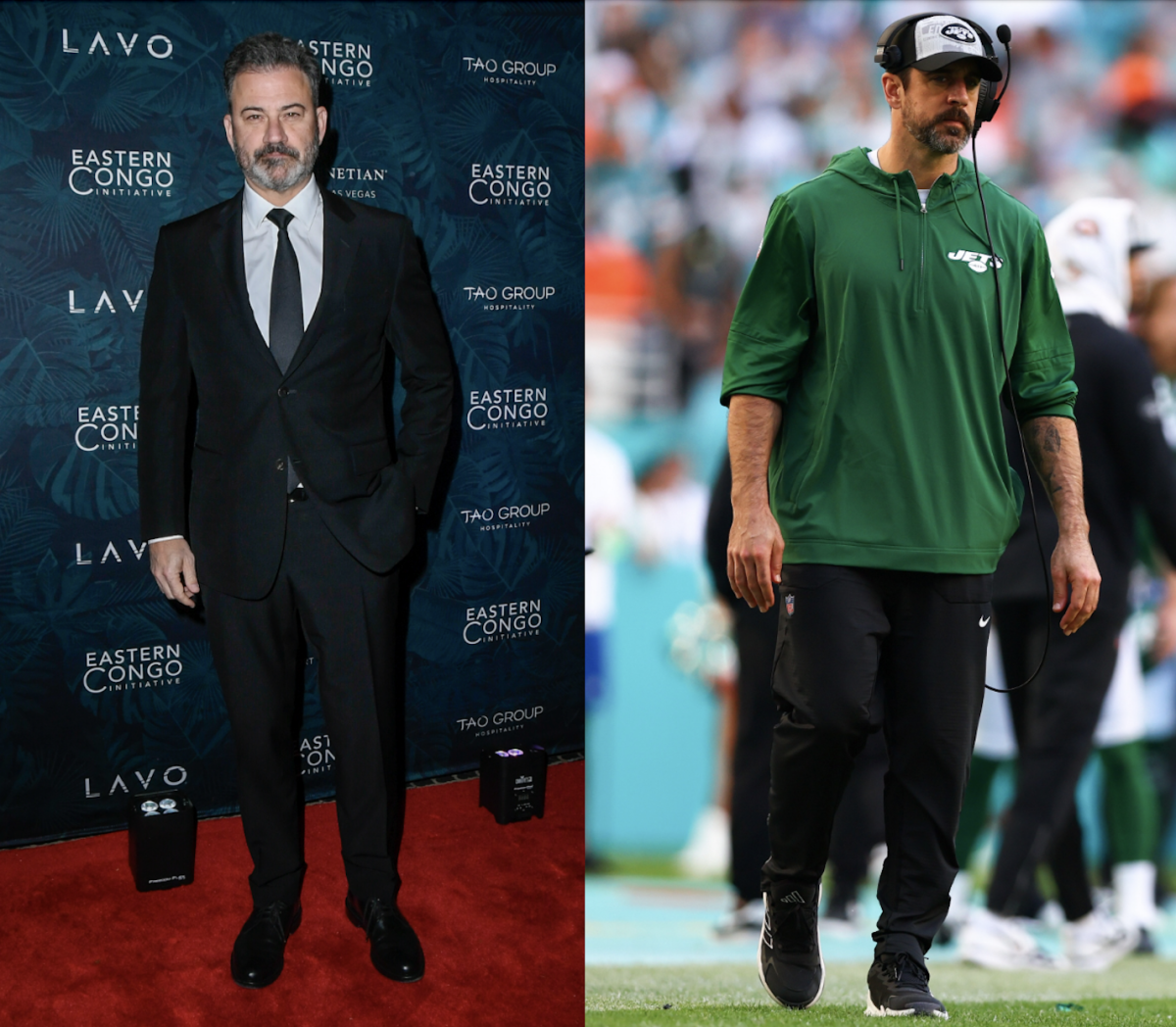 Jimmy Kimmel and Aaron Rodgers’ Feud Over Jeffrey Epstein’s Client List ...