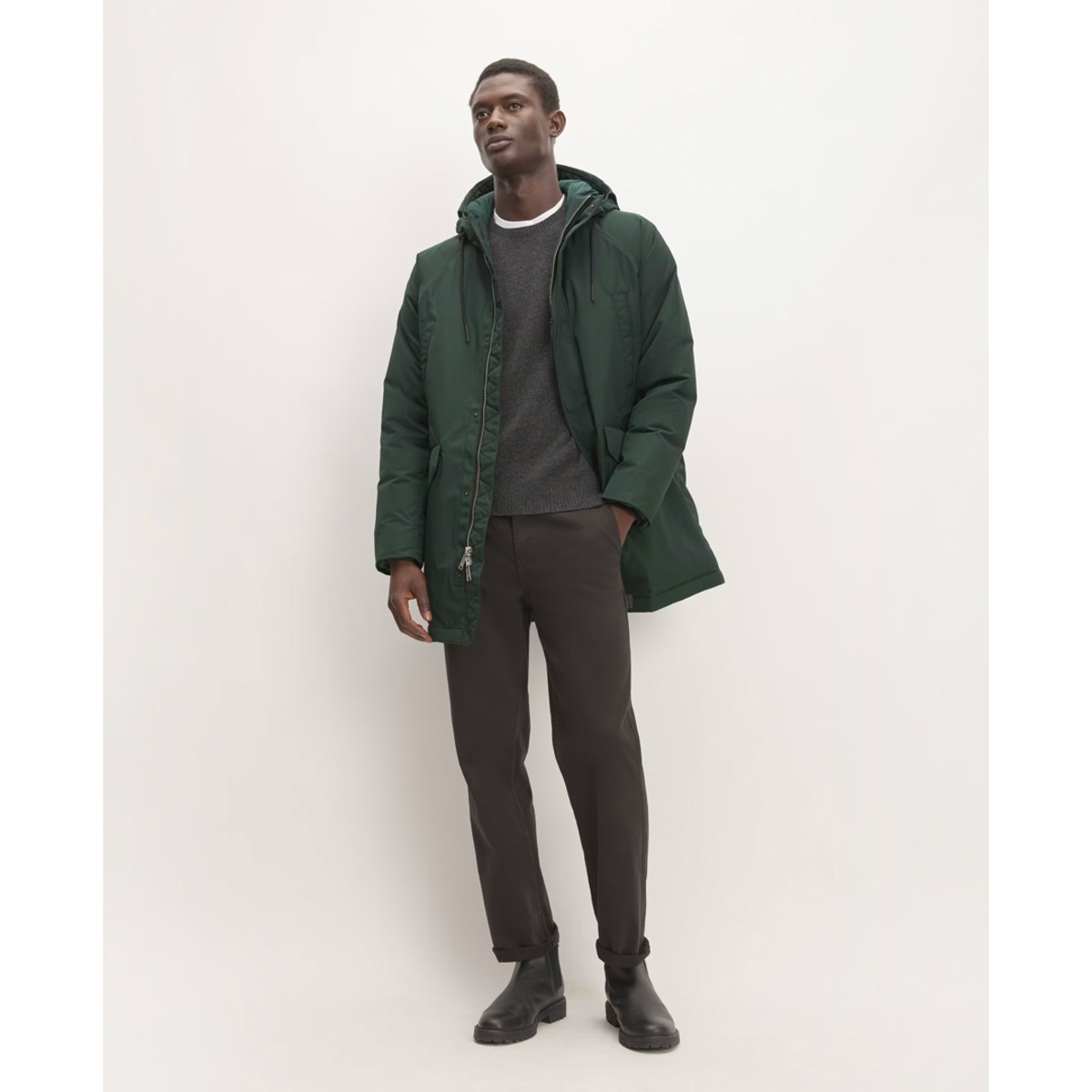 The Everlane ReNew Long Parka Is Now Over $160 Off - Men's Journal