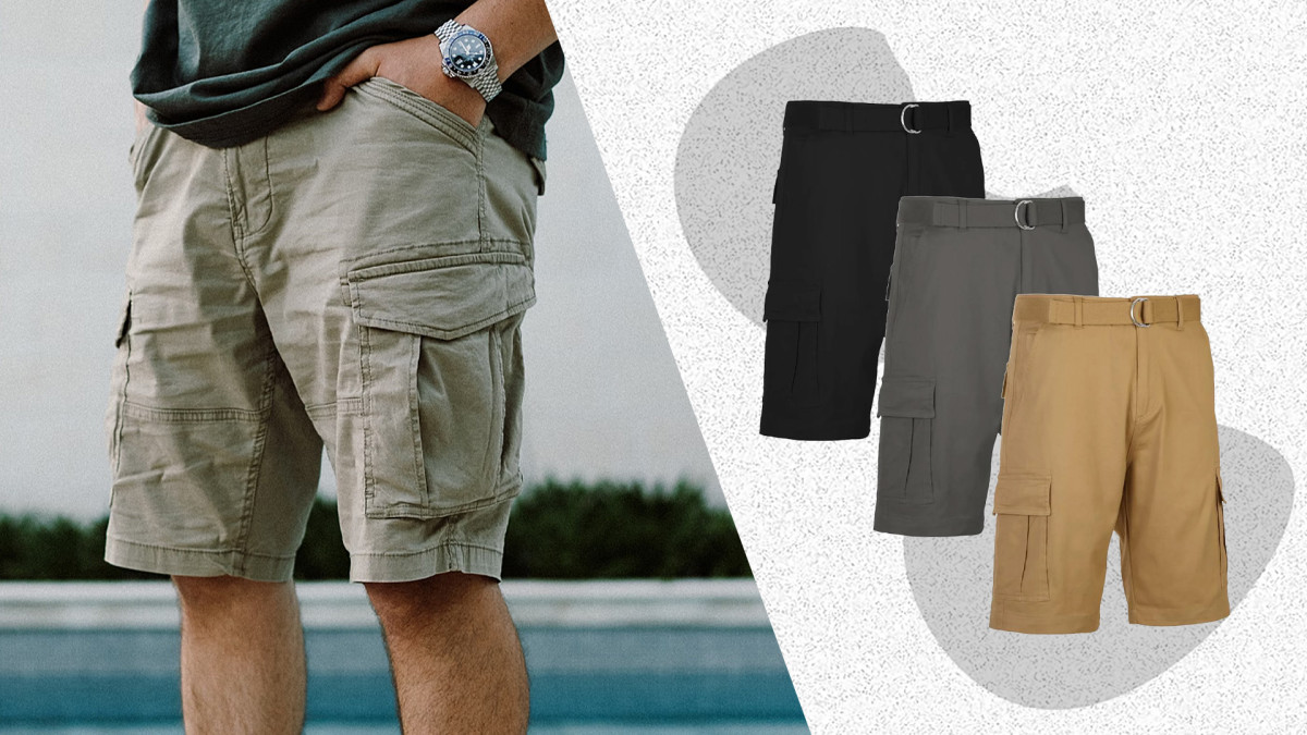 Prime Today Big and Tall Cotton Cargo Shorts for Men 2024