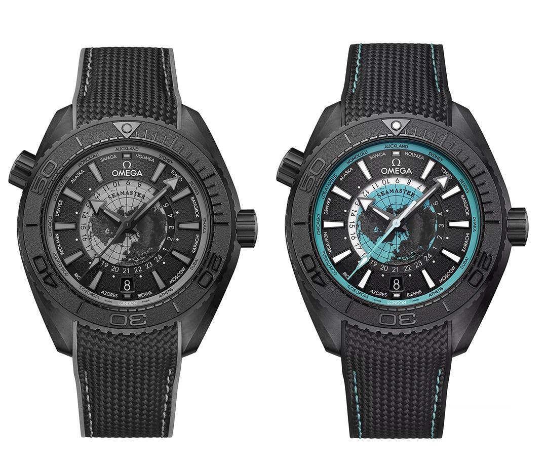Omega Seamaster Planet Ocean Worldtimer Watch
