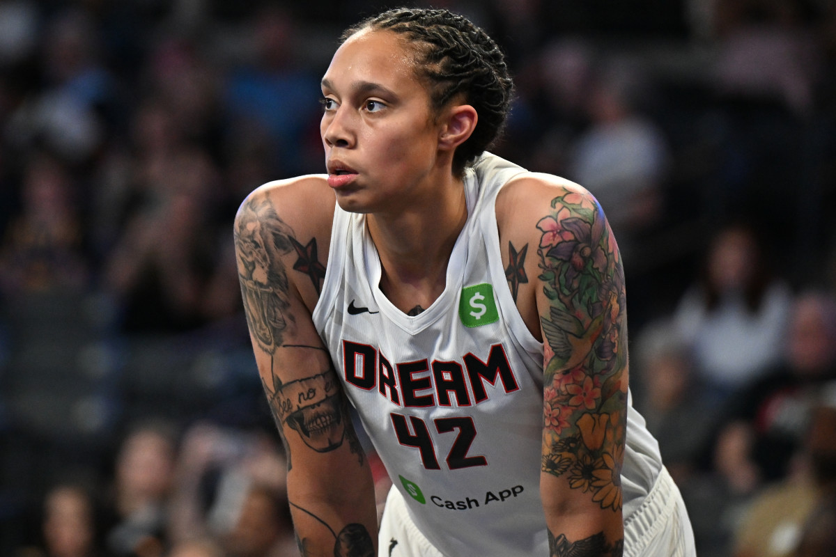 WNBA Star Brittney Griner Shouts Expletive at Referee During Live Halftime  Interview