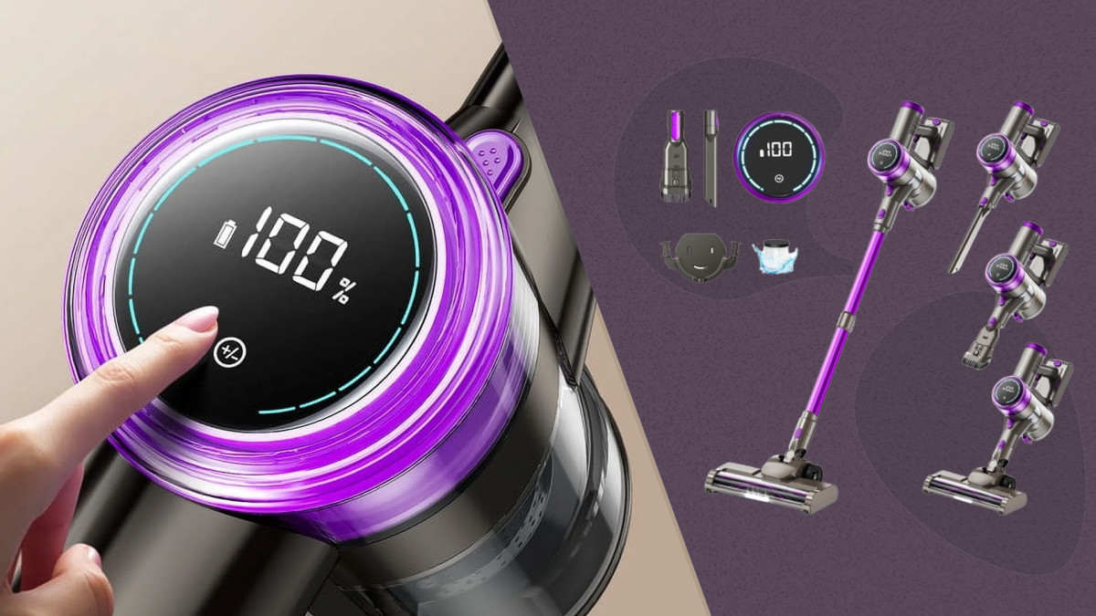 Walmart’s Popular Kuose Cordless Stick Vacuum is Now 80(02)