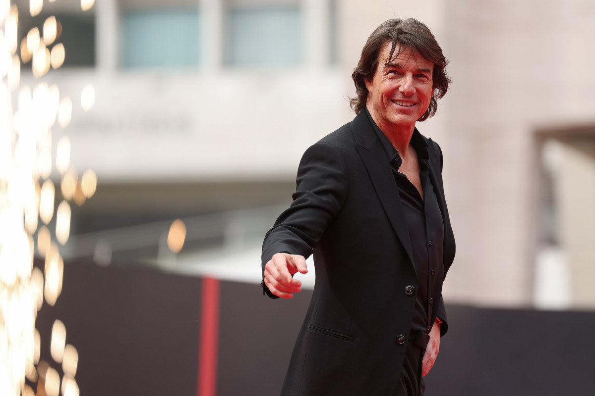 NEW YORK, NEW YORK - MAY 18: Tom Cruise arrives at the US Premiere of "Mission: Impossible – The Final Reckoning" at Lincoln Center Plaza in New York, New York on May 18, 2025. (Photo by Cindy Ord/Getty Images for Paramount Pictures)